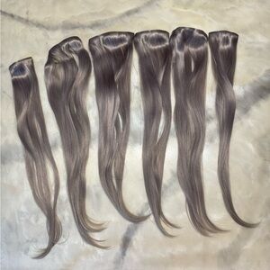 Silver Hair Extensions